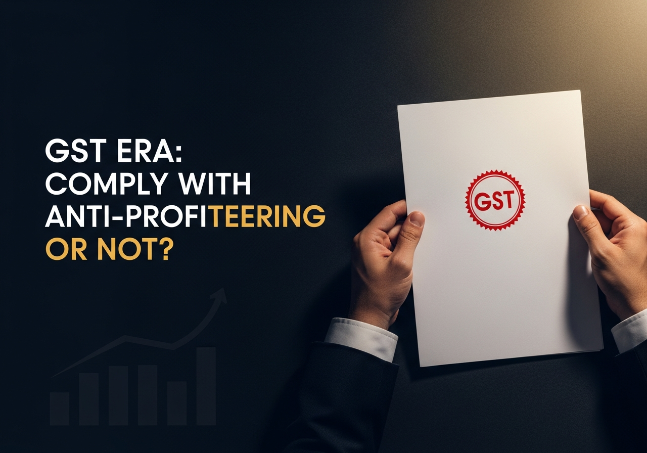 To be or not to be: In the era of GST, do we comply with anti-profiteering?